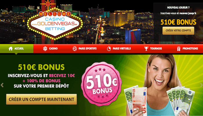 Nouveau casino bonus sans depot
