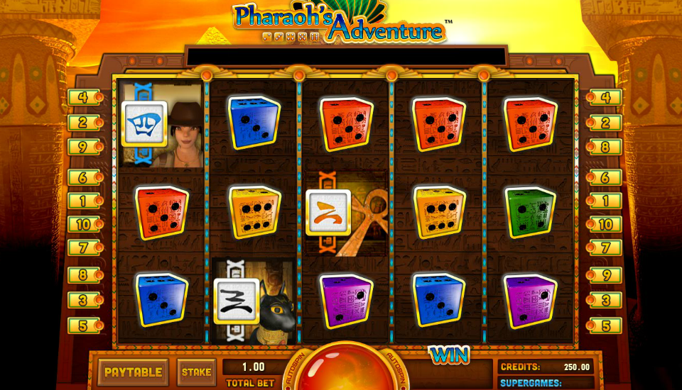 jouer à la Dice Slot Pharaohs Adventure