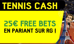 Paris sportifs gratuits Roland Garros 2017