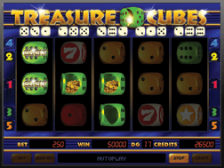 Bonus Dice Slot Treasure Cubes
