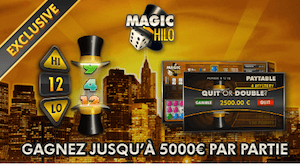 Tester le nouveau jeu de dés Magic Hilo