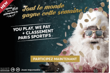 Joyeux noël sur Golden Palace avec 40 000€ offert