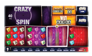 Le round Bonus Crazy Spin du jeu de dés Crazy Hot