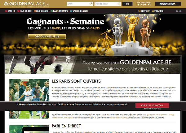  Golden Palace bookmaker