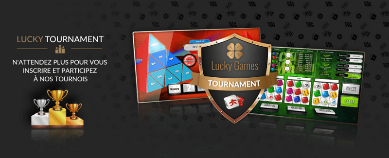 Tournois dice Luckygames casino