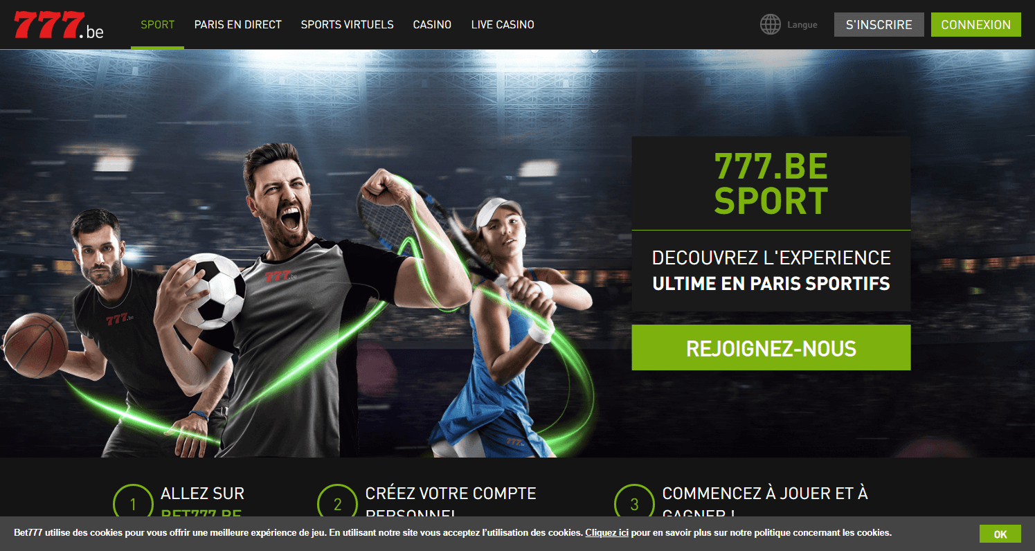 Bookmaker Bet777.be