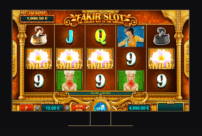 Fakir Slot de Gaming1