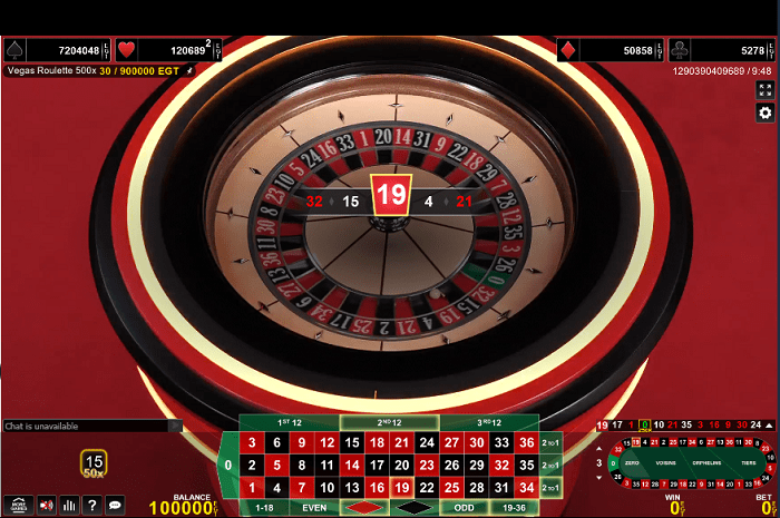 Vegas roulette 500X